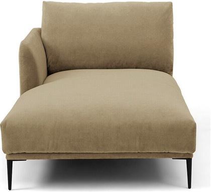 Oscar Μοντέρνο Ανάκλιντρο Βελούδινο Γκρι Μ103xΠ182xΥ82εκ.