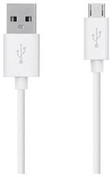 Osio USB 2.0 to micro USB Cable White 1.2m (OTU-395)