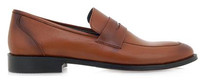 OZIYS LOAFERS P560A5002532 - ΤΑΜΠΑ ΔΕΡΜΑ OZT 22500-TOBACCO LEATHER