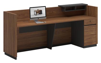 Pakketo Oscar Επαγγελματικό Γραφείο Υποδοχής με Διαστάσεις Π180xΒ65xΥ76cm