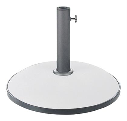 Pakketo Zicko Βάση Ομπρέλας Τσιμεντένια Λευκό 50x50x14.5cm