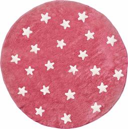 Palamaiki Παιδικό Χαλί Στρογγυλό με Διάμετρο 120cm Universe Fuchsia