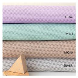 Palamaiki Totem Collection Σετ Βρεφικά Σεντόνια Κούνιας Βαμβακερά με Λάστιχο Mint Πράσινα 70x140εκ.