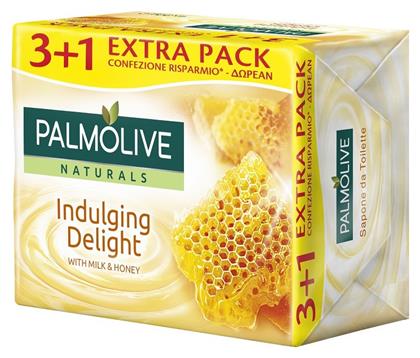 Palmolive Naturals Milk & Honey Soap 4x 90gr