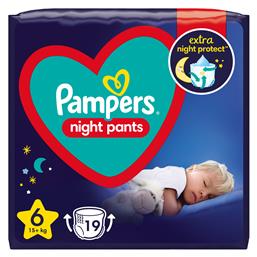 Pampers Night Pants No. 6 για 15+kg