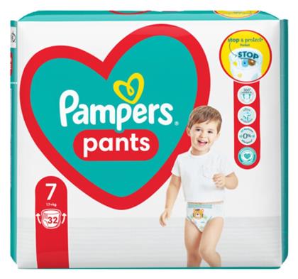 Pampers Pants No. 7 για 17+kg 32τμχ