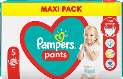 Pampers Pants Πάνες Βρακάκι No. 5 για 12-17kg 42τμχ