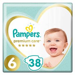 Pampers Premium Care No. 6 για 13+kg 38τμχ