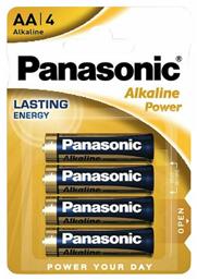 Panasonic Alkaline Power AA 1.5V 4τμχ LR6APB/4BP