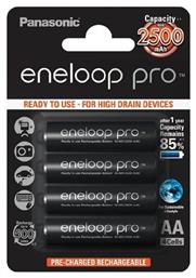 Panasonic Eneloop Pro AA 2500mAh 1.2V 4τμχ από το e-shop