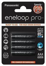 Panasonic Eneloop Pro AAA 930mAh 1.2V 4τμχ από το e-shop