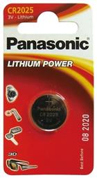 Panasonic Lithium Power Μπαταρία Ρολογιών CR2025 3V 1τμχ από το e-shop