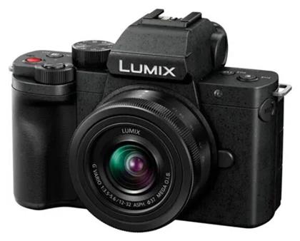 Panasonic Mirrorless Φωτογραφική Μηχανή Lumix DC-G100D black + H-FS 12-32 Micro Four Thirds (4/3'') Black