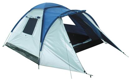 Panda Twist Καλοκαιρινή Σκηνή Camping Igloo Μπλε για 4 Άτομα 240x210x170εκ.