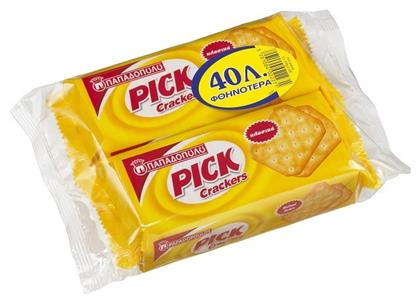 Παπαδοπούλου Pick Crackers Κλασσικά 200gr 2τμχ από το ΑΒ Βασιλόπουλος