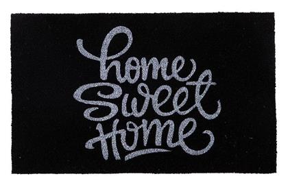 Πατάκι Εισόδου Κοκοφοίνικα Home Sweet Home 45x75 Black Nef-nef Homeware 45x75 45x75cm