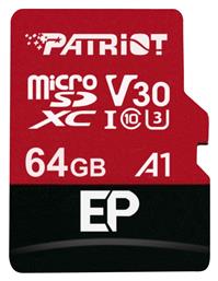 Patriot EP Series microSDXC 64GB Class 10 U3 V30 A1 UHS-I