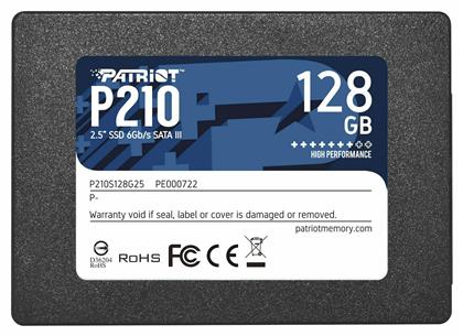 Patriot P210 128GB 2.5'' P210S128G25 από το e-shop