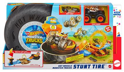 Παιχνιδολαμπάδα Monster Trucks Πίστα Super Ρόδα για 4+ Ετών Hot Wheels