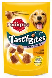 Pedigree Tasty Bites Chewy Cubes Λιχουδιά Σκύλου με Κοτόπουλο 130gr