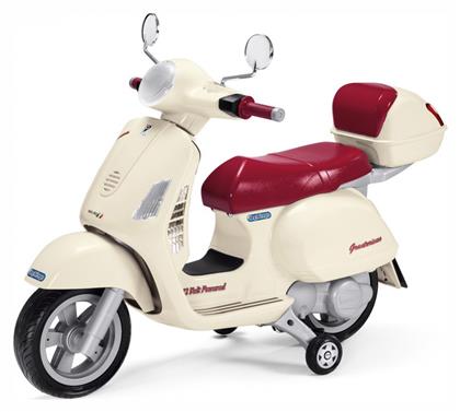 Παιδική Μηχανή Vespa Ηλεκτροκίνητη 12 Volt Λευκή από το Plus4u