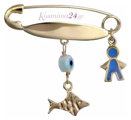 Παιδική Παραμάνα από Χρυσό 9K για Αγόρι