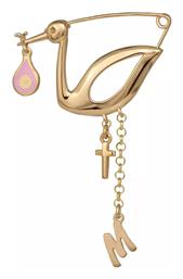 Παιδική Παραμάνα από Επιχρυσωμένο Ασήμι για Κορίτσι