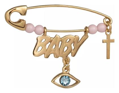 Παιδική Παραμάνα από Επιχρυσωμένο Ασήμι για Κορίτσι