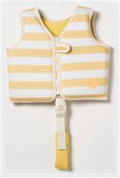 Παιδικό Φουσκωτό Γιλέκο Θαλάσσης Sunnylife Sid Seagull Mustard Stripe Yellow 9339296069608
