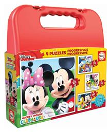 Παιδικό Puzzle Progressive Mickey Mouse 73pcs για 3+ Ετών Educa