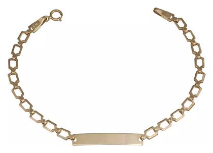 Παιδικό Βραχιόλι Ταυτότητα από Χρυσό 9K