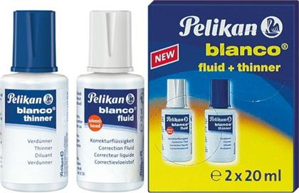 Pelikan Διορθωτικό Υγρό με Διαλυτικό 2 x 20ml