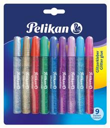 Pelikan Glitter Glue 9 Χρώματα 10,5ml