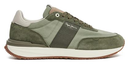 Pepe Jeans Ανδρικά Sneakers Khaki Green