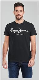 Pepe Jeans T-shirt Μαύρο