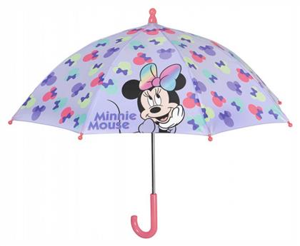 Perletti Παιδική Ομπρέλα Μπαστούνι Minnie Μωβ από το Uniqueshop