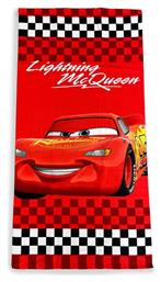 Πετσέτα Θαλάσσης Quick Dry Disney Home Cars 21 70x140 Red 100% Microfiber από το 24home