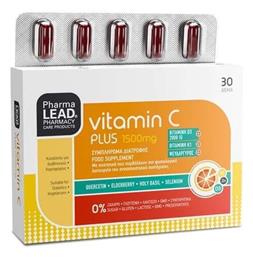 Pharmalead Vitamin C Plus Βιταμίνη 1500mg 30 x 1 ταμπλέτες 30τμχ