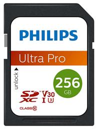 Philips Ultra Pro SDXC 256GB Class 10 U3 V30 A1 UHS-I