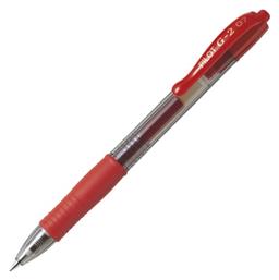 Pilot Στυλό Gel 0.7mm με Κόκκινο Mελάνι G-2