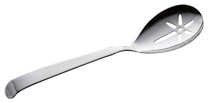 Pintinox Astra Ρηχή Κουτάλα Κουζίνας Τρυπητή Ανοξείδωτη Ασημί 1τμχ