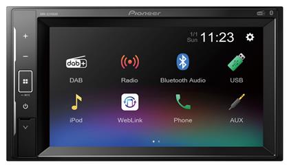 Pioneer Ηχοσύστημα 2 DIN με Bluetooth, USB & AUX