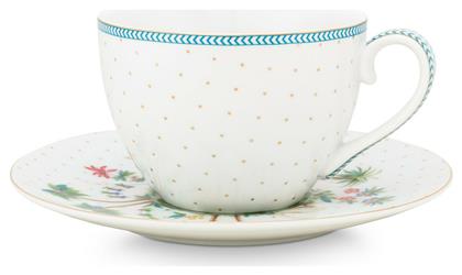 PiP Studio Jolie Dots Φλιτζάνι Cappuccino από Πορσελάνη Λευκό 280ml