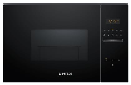 Pitsos PG30W75X2 Εντοιχιζόμενος 25lt Μαύρος