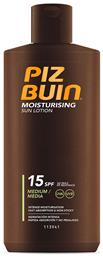 Piz Buin Moisturising SPF15 Αντηλιακή Λοσιόν 200ml