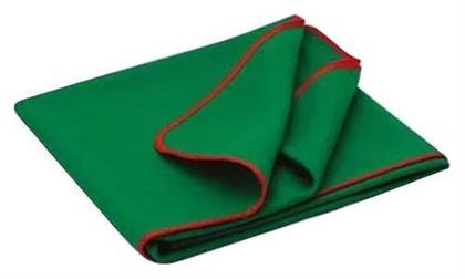 Platinum Games Μονοπώλιο Τραπεζομάντηλο Τσόχα Πράσινη 200x150εκ. Πολυεστερική με Κόκκινο Ρέλι