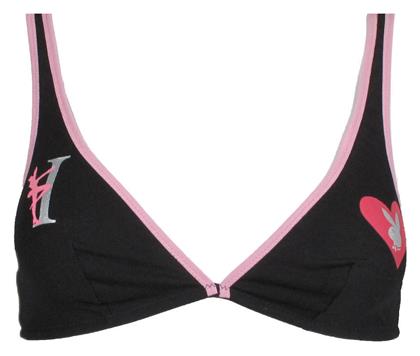Playboy Bralette Σουτιέν Μαύρο