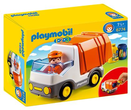 Playmobil 123 Απορριμματοφόρο Όχημα για 1.5+ ετών