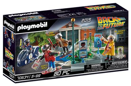 Playmobil Back to the Future Back to Future: Περιπέτειες με τα Ιπτάμενα Πατίνια για 5+ ετών