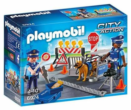 Playmobil City Action Αστυνομικό Μπλόκο για 4-10 ετών από το Public